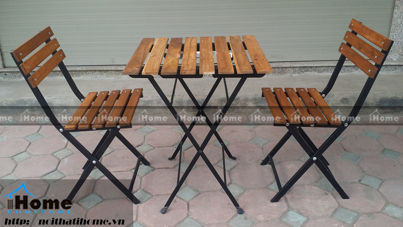 bàn ghế cafe gỗ hải phòng